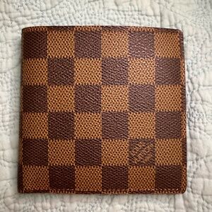 Louis Vuitton Centenaire Edition Bifold Marco Wallet - Damier Ebene